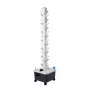 POT GROWING VERTICAL RF0001 40.5X162CM Fioriera verticale da giardino, 6 ripiani, 18 tasche, grigio antracite