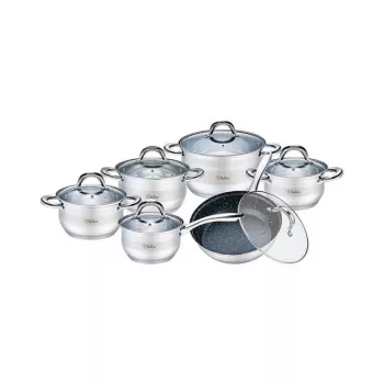 Set di pentole 12 pezzi SALERNO BR-4004