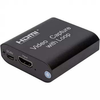 POWER PLANT CA914142 dispositivo di acquisizione HDMI 4K 30Hz USB 3.0