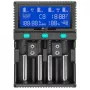 POWER PLANT, LLC AA620173 caricabatterie universale smart a 4 canali per Li-Ion, LiFePO4, NiMH, NiCd