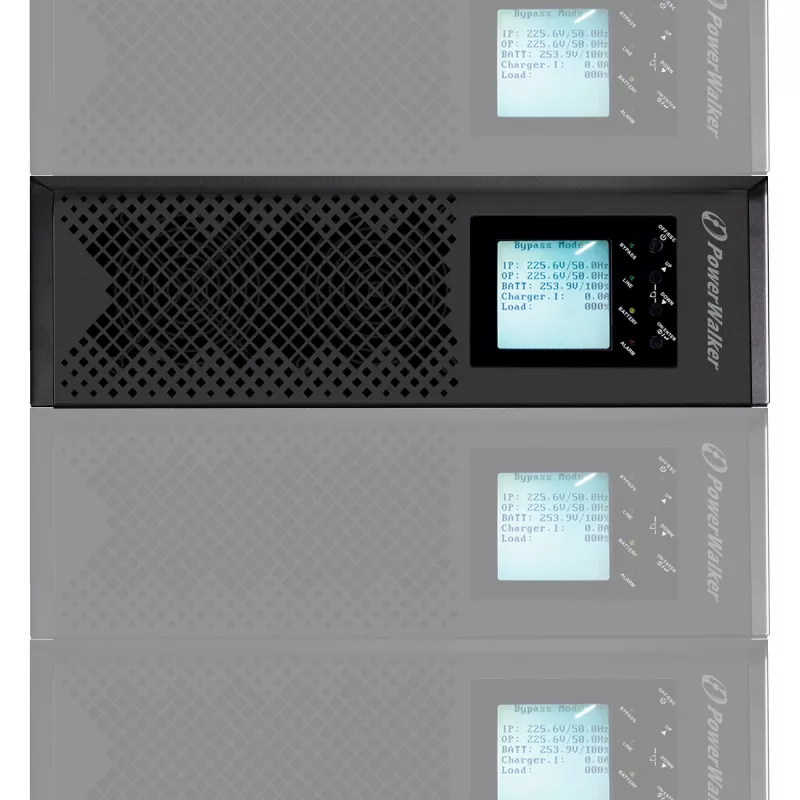 POWER WALKER VFI 10K CPH 3/1 ON-LINE 10KVA UPS rackmount 3U terminale USB-B RS-232 LCD EPO