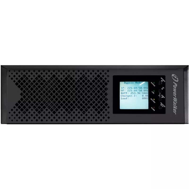 POWER WALKER VFI 10K CPH 3/1 ON-LINE 10KVA UPS rackmount 3U terminale USB-B RS-232 LCD EPO