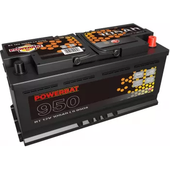 POWERBAT L6 12V 105Ah batteria auto AGM Start-Stop