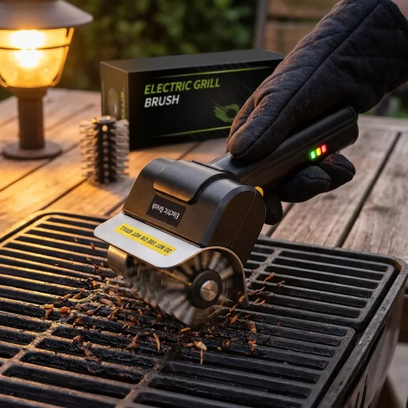 Powerlink by Extralink CleanGrill 360 spazzola elettrica per pulire il grill USB-C