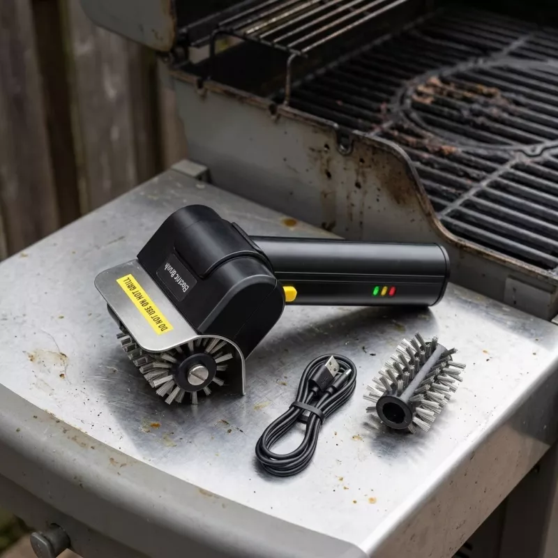 Powerlink by Extralink CleanGrill 360 spazzola elettrica per pulire il grill USB-C