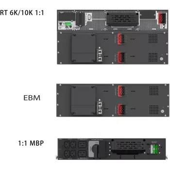 PowerWalker On-Line 10000VA Rack UPS ICR IoT - 10kW doppia conversione, 3U, batterie hot-swappable