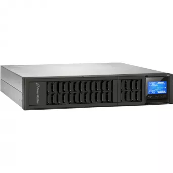 PowerWalker VFI 2000 CRS gruppo di continuità (UPS) a doppia conversione (online), 2 kVA / 1600 W, 4 uscite AC, tower