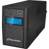 PowerWalker VI 650 SHL IEC UPS line-interactive – 650 VA / 360 W, tower, 2x IEC C13