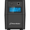 PowerWalker VI 650 SHL IEC UPS line-interactive – 650 VA / 360 W, tower, 2x IEC C13