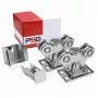 Kit carrello PRESONUS PSG 60.00P.80 per cancelli scorrevoli per guida 80x80x5 mm