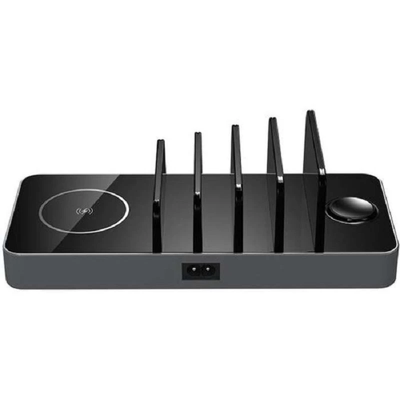 Prestigio Revolt A6 Space Gray Caricabatterie wireless 3-in-1