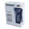 PRIME3 SRS11 rasoio rotativo uomo con trimmer pop-up, nero/argento