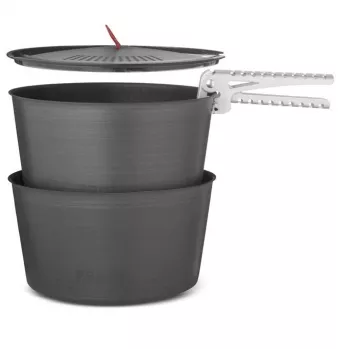 Primus 740320 Set pentole da campeggio 2,3 L alluminio, nero