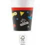 Procos bicchieri di cartone Gaming Party 200 ml, confezione da 8 (93771)