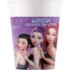 Procos K-Pop Demon Hunters Bicchieri di carta 200 ml, confezione da 8 | Bicchieri per feste con design a tema 98640