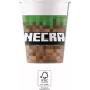 Procos Minecraft Bicchieri di carta 250 ml confezione da 8 95442