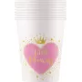 Procos bicchieri di carta My Little Princess 200 ml confezione da 8 96477