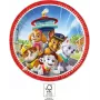 Procos piatti di cartone Paw Patrol confezione da 8, 23 cm, multicolore 95597