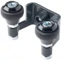 PSG 60.022.7016 staffa superiore di guida per porte scorrevoli, rulli 42 mm, grigio antracite RAL7016