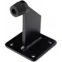 PSG 60.039.9005 tampone batti-porta, gomma EPDM, nero RAL 9005, fissaggio a vite a 2 fori, interasse fori 70 mm, fori 11 mm, da -30 °C a +80 °C