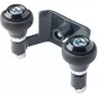 PSG supporto guida superiore 60 mm per cancelli scorrevoli, 2 rulli, antracite RAL 7016 (60.023.7016)
