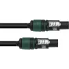 PSSO cavo per altoparlanti Speakon 4x2,5 mm² 0,5 m nero 30227928