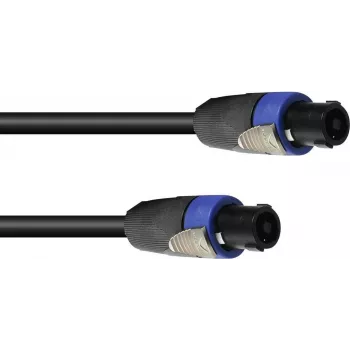 PSSO cavo per diffusori Speakon 4x2,5 mm² 10 m nero 30227931