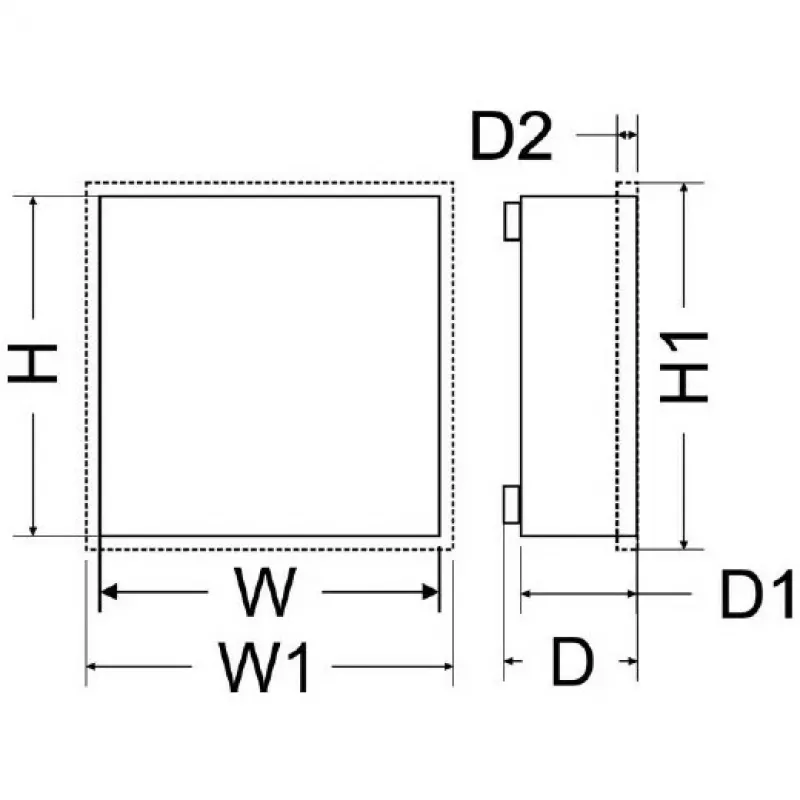 Contenitore per allarme Pulsar AWO000/CA-4,5,6