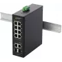 PULSAR ISFG108 Switch industriale PoE (8xPoE, 2x SFP, unmanaged, 240W)