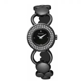 Pulsar Orologio da donna Analogico Quarzo PEGD89X1 - Acciaio inox, quadrante bianco, 22 mm