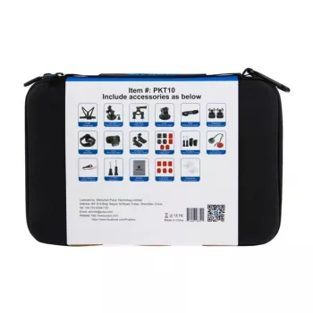 PULUZ Set completo di accessori 45-in-1 PKT10