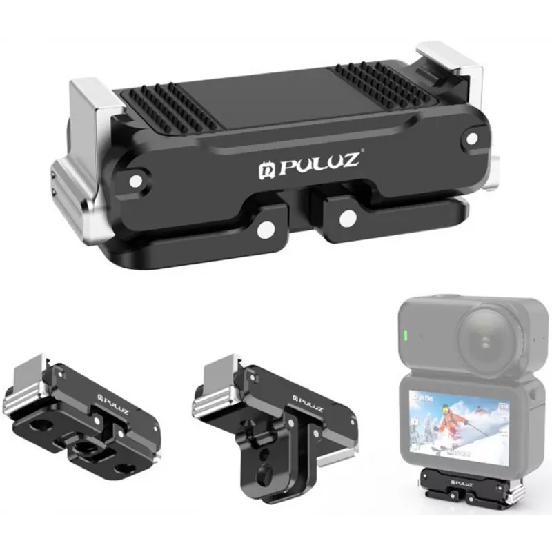PULUZ Supporto magnetico in metallo per DJI Osmo Pocket 2 (nero)