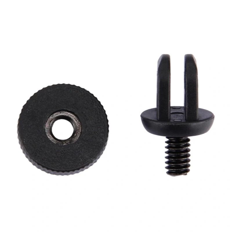 PULUZ PU212 mini supporto con filettatura 1/4 per action camera, foro 3,9 mm, diametro 2,2 mm