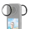 PULUZ protezione per obiettivo in vetro ottico per Insta360 X4
