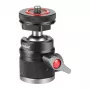 PULUZ PU3075B testa a sfera in lega di alluminio con supporto scarpa fredda (nero)