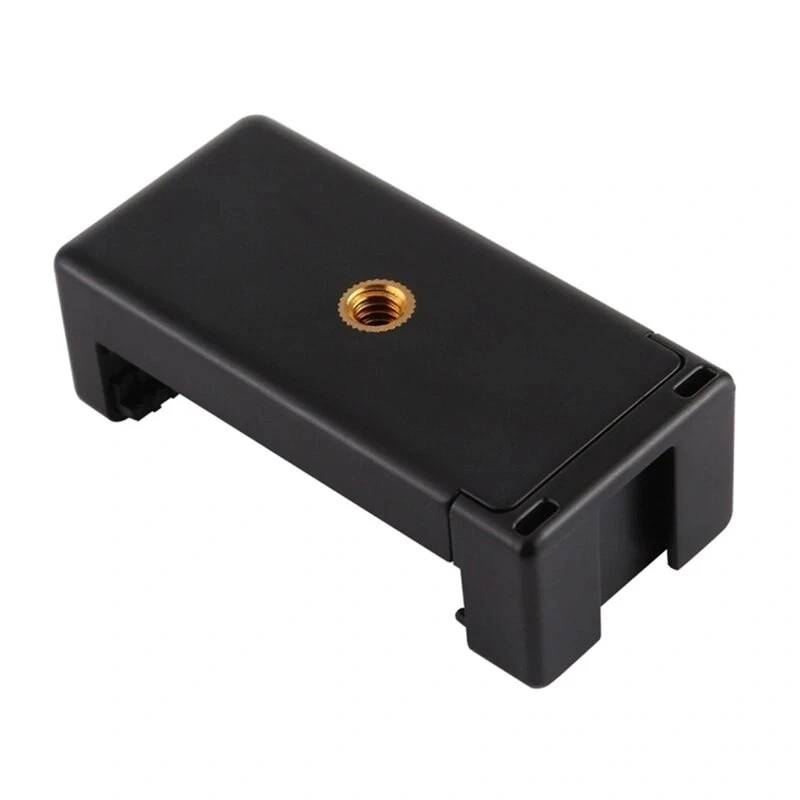PULUZ PU448B Supporto per smartphone per treppiede, morsetto a molla con filettatura 1/4