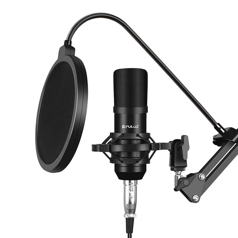 PULUZ PU612B microfono a condensatore per studio e broadcast