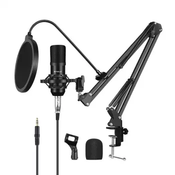 PULUZ PU612B microfono a condensatore per studio e broadcast