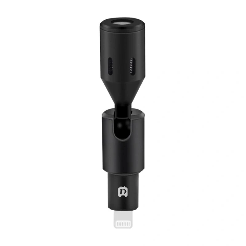 PULUZ PU615B microfono a condensatore Lightning con caratteristica omnidirezionale per dispositivi iOS