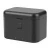 Puluz PU765B custodia di ricarica per Insta360 X5 – caricabatterie triplo e scatola di conservazione (nero)