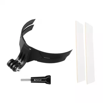 PULUZ PU847B cinturino per casco (nero) – supporto universale stile GoPro per action camera