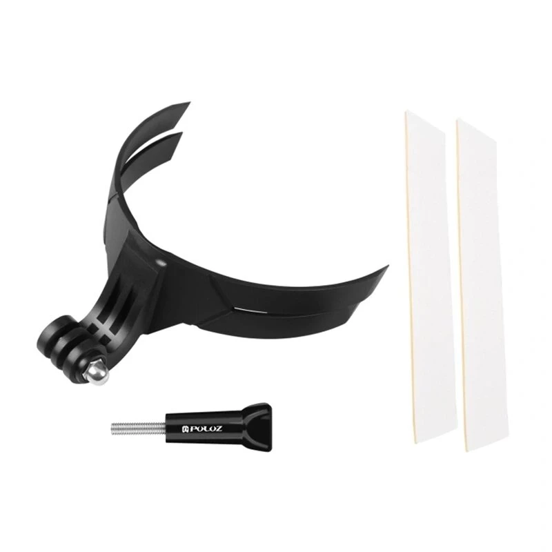 PULUZ PU847B cinturino per casco (nero) – supporto universale stile GoPro per action camera