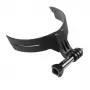 PULUZ PU847B cinturino per casco (nero) – supporto universale stile GoPro per action camera
