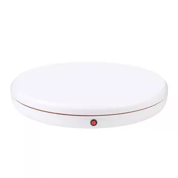 PULUZ Espositore rotante e presentatore 45 cm bianco