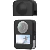 PULUZ PU783B copriobiettivo in silicone per DJI Osmo 360, nero
