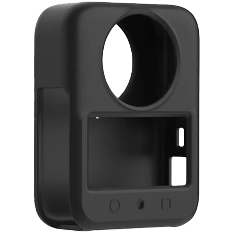 PULUZ PU783B copriobiettivo in silicone per DJI Osmo 360, nero