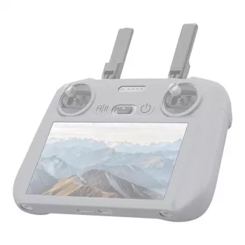 PULUZ custodia protettiva in silicone per DJI RC 2 (grigio)