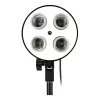 PULUZ set studio softbox 50x70cm, treppiede, lampadine LED 4 pezzi PU5071EU