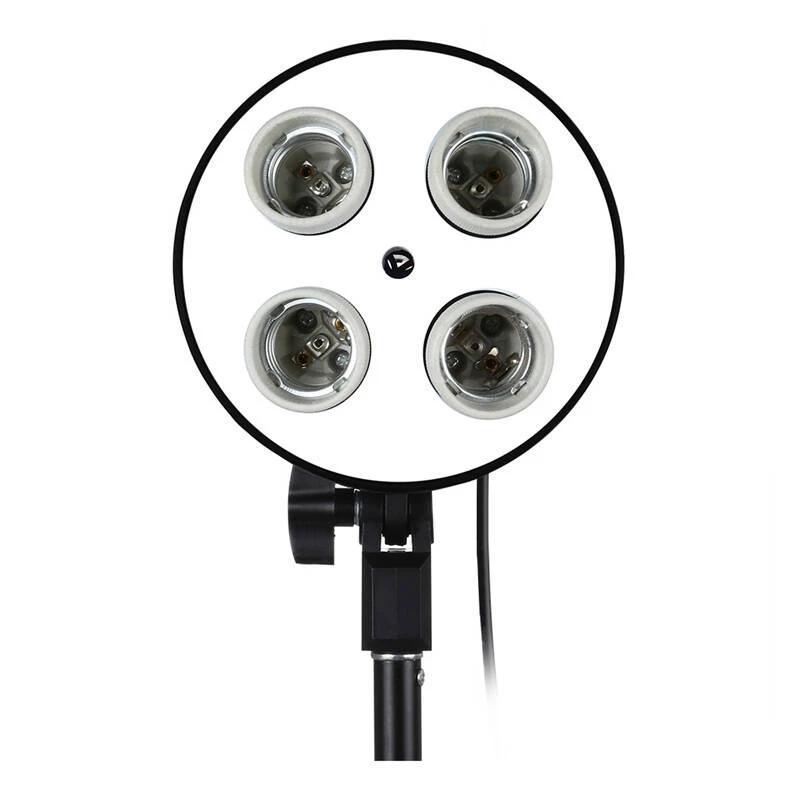 PULUZ set studio softbox 50x70cm, treppiede, lampadine LED 4 pezzi PU5071EU