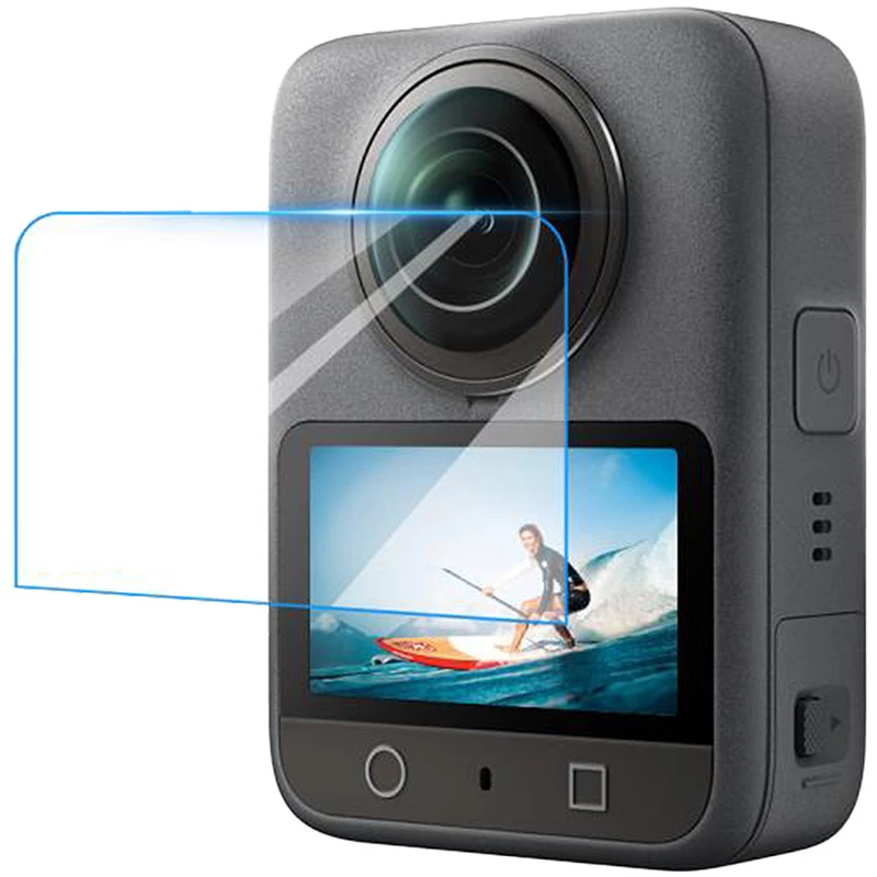 PULUZ pellicola protettiva in vetro temperato per DJI Osmo 360 (trasparente)